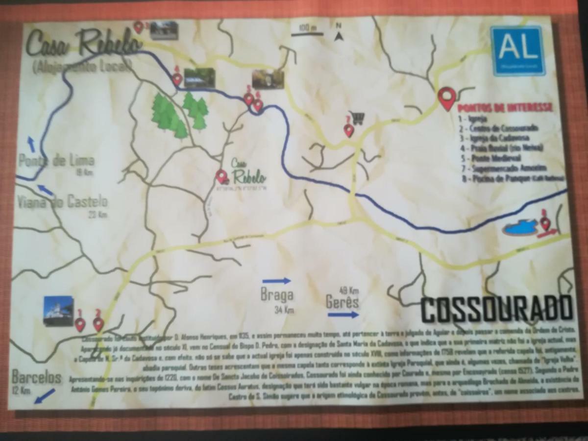 Cossourado  Casa Rebeloゲストハウス エクステリア 写真